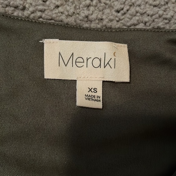 meraki grey/green body suit size xs - Picture 3 of 4